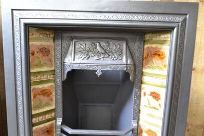 Victorian Fireplace Insert Tiled 4646TI - Oldfireplaces