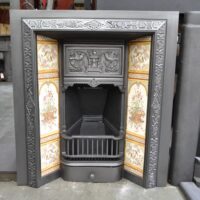 Victorian Tiled Fireplace Insert 4650TI - Oldfireplaces