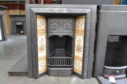 Victorian Tiled Fireplace Insert 4650TI - Oldfireplaces