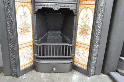 Victorian Tiled Fireplace Insert 4650TI - Oldfireplaces