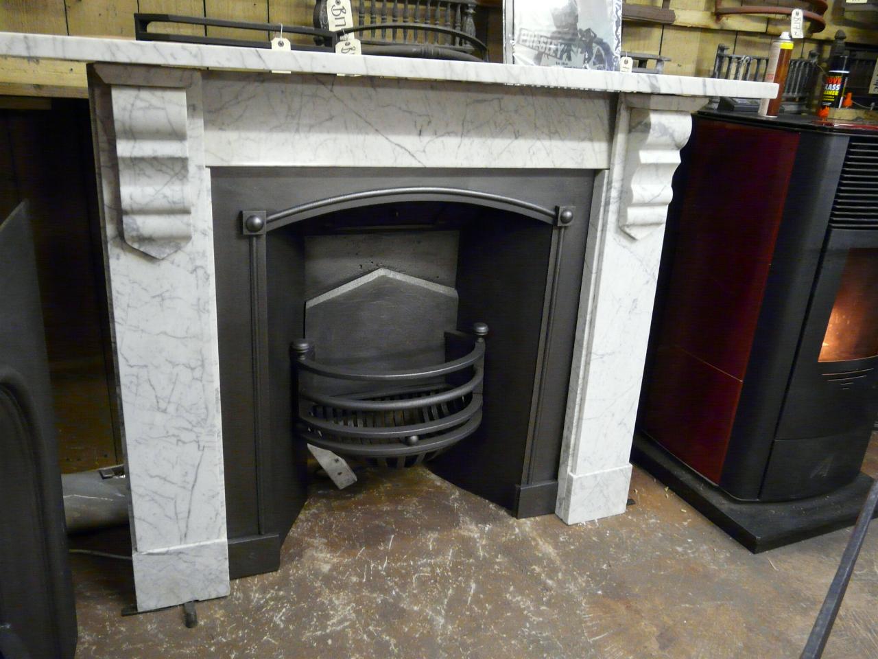 Victorian Marble Fireplace 124ms Antique Fireplace Co