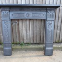 012CS_1447_Victorian_Cast_Iron_Fire_Surround