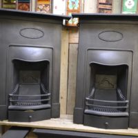 Edwardian Cast Iron Bedroom Fireplaces 2009B Old Fireplaces.