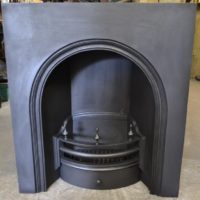 Early Victorian Arched Insert - 2008AI - The Antique Fireplace Company