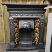 Edwardian Art Noveau Tiled Combination 2093TC Old Fireplaces