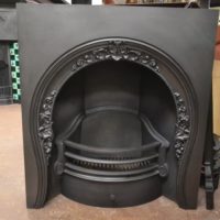 Early Victorian Arched Insert - 2085AI - The Antique Fireplace Company