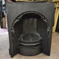 Victorian Arched Fireplace Insert - 3039AI - The Antique Fireplace Co