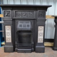 Victorian Arts and Crafts Fireplace – 3078TC - The Antique Fireplace Company