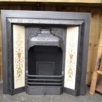 Victorian Tiled Insert 4656TI - Oldfireplaces