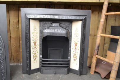 Victorian Tiled Insert 4656TI - Oldfireplaces