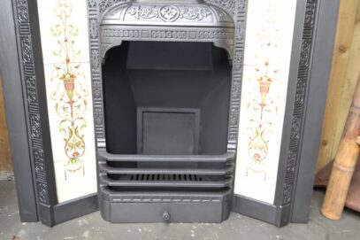 Victorian Tiled Insert 4656TI - Oldfireplaces