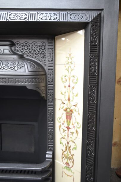 Victorian Tiled Insert 4656TI - Oldfireplaces