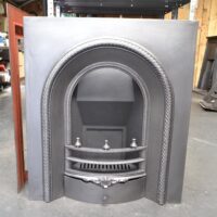 Antique Victorian Arched Insert 4657AI - Oldfireplaces