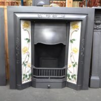 Edwardian Tiled Fireplace Insert 4652TI -Oldfireplaces