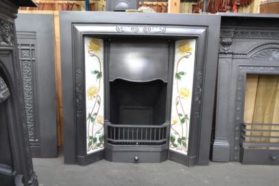 Edwardian Tiled Fireplace Insert 4652TI -Oldfireplaces