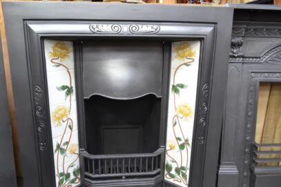 Edwardian Tiled Fireplace Insert 4652TI -Oldfireplaces